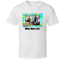 Who Shot Jr Dallas Tv Series Fan T Shirt Who Shot Jr Dallas Tv Series Fan T Shirt