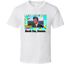 Book Em Danno Hawaii Five-o Tv Series Fan T Shirt Book Em Danno Hawaii Five-o Tv Series Fan T Shirt