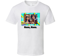 Nanu Nanu Mork And Mindy Tv Series Fan T Shirt Nanu Nanu Mork And Mindy Tv Series Fan T Shirt