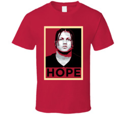 Matthew Bergeron Hope Poster Atlanta Football T Shirt