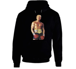 Donald Trump Rocky Balboa Fighter Hoodie Donald Trump Rocky Balboa Fighter Hoodie