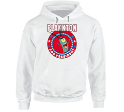 Plankton Spongebob For President Tv Show Villain Fan Hoodie Plankton Spongebob For President Tv Show Villain Fan Hoodie
