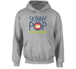 Skinny Pop Favorite Popcorn Snack Food Lovers Raglan Hoodie Skinny Pop Favorite Popcorn Snack Food Lovers Raglan Hoodie