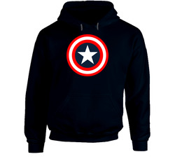 Captain America Logo Hoodie Captain America Logo Hoodie