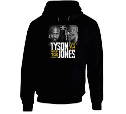 Mike Tyson Vs Roy Jones Jr Boxing Fight Fan Hoodie Mike Tyson Vs Roy Jones Jr Boxing Fight Fan Hoodie