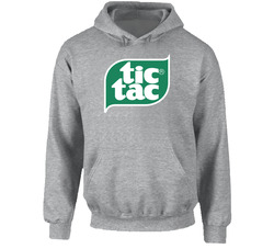 Tic Tac Logo Breath Freshner Candy Sweets Fan Hoodie Tic Tac Logo Breath Freshner Candy Sweets Fan Hoodie