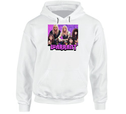 Warrant 80s Hair Band Group Hoodie Warrant 80s Hair Band Group Hoodie