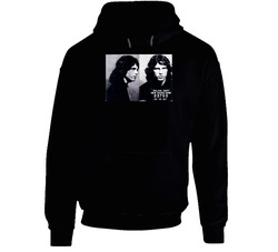 Jim Morrison Celebrity Mugshot Hoodie Jim Morrison Celebrity Mugshot Hoodie