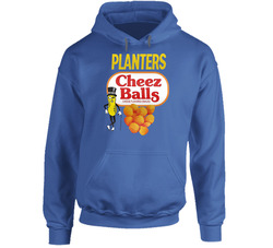 Planters Cheese Balls 90s Kids Food Hoodie Planters Cheese Balls 90s Kids Food Hoodie