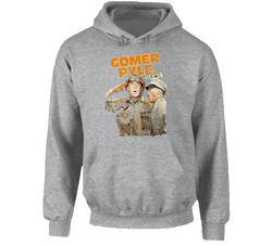 Gomer Pyle Usmc 60s Tv Series Show Worn Look Vintage Unisex Hoodie Gomer Pyle Usmc 60s Tv Series Show Worn Look Vintage Unisex Hoodie