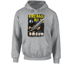 Fireball Xl5 60s Tv Series Show Worn Look Vintage Unisex Hoodie Fireball Xl5 60s Tv Series Show Worn Look Vintage Unisex Hoodie