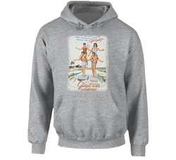 Gidget Goes Hawaiian 60s Teen Movie Worn Look Vintage Unisex Hoodie Gidget Goes Hawaiian 60s Teen Movie Worn Look Vintage Unisex Hoodie