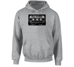 Old School Casette Tape Vintage Distressed Hoodie Old School Casette Tape Vintage Distressed Hoodie