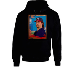 Kenny Powers Retro Look Baseball Card Hoodie Kenny Powers Retro Look Baseball Card Hoodie