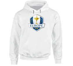 Ryder Cup Team Europe Golf Tournament Trophy Crest Hoodie Ryder Cup Team Europe Golf Tournament Trophy Crest Hoodie