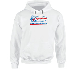 Speedee Oil Change Auto Automobile Car Truck Motorcycle Parts Cool Distressed Style Brand Logo Emblem Hoodie