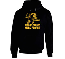George Parros Guns Anaheim Ducks Hockey Fighter Goon Hoodie George Parros Guns Anaheim Ducks Hockey Fighter Goon Hoodie
