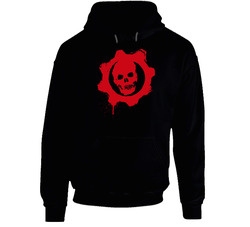 Cool Gears Of War Skull Video Game Hoodie Cool Gears Of War Skull Video Game Hoodie