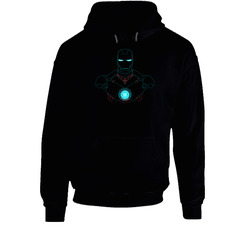 Iron Man Upper Body Marvel Comic Book Movie Hoodie Iron Man Upper Body Marvel Comic Book Movie Hoodie