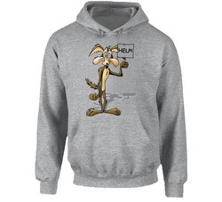 Wile E Coyote Cartoon Hoodie Wile E Coyote Cartoon Hoodie