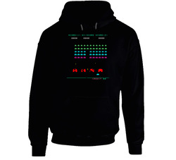 Retro Arcade Game Space Invaders Hoodie Retro Arcade Game Space Invaders Hoodie