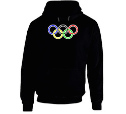 Olympic Rings Hoodie Olympic Rings Hoodie