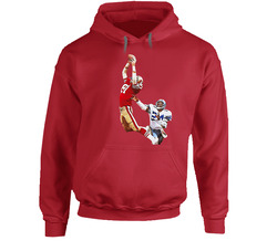 Dwight Clark's The Catch Football Hoodie Dwight Clark's The Catch Football Hoodie