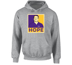 Kevin O'connell Football Coach Hope Hoodie Kevin O'connell Football Coach Hope Hoodie