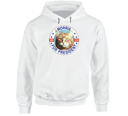Morris The Cat For President 2024 Hoodie Morris The Cat For President 2024 Hoodie