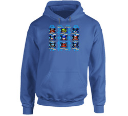 Mega Man Video Game Retro Hoodie Mega Man Video Game Retro Hoodie