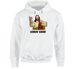 Kevin Smith Buddy Christ Looking Good Funny Hoodie Kevin Smith Buddy Christ Looking Good Funny Hoodie