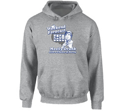 Hangover Drunk Week Long Weather Forecast Hoodie Hangover Drunk Week Long Weather Forecast Hoodie