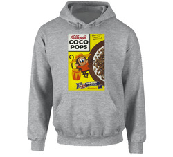 Coco Pops Box Greatest Cereal Of All Time Breakfast Fan Foodie Hoodie Coco Pops Box Greatest Cereal Of All Time Breakfast Fan Foodie Hoodie