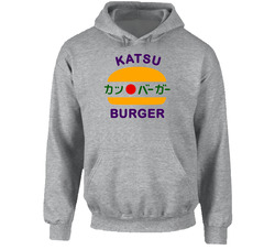 Katsu Burger Restaurant Logo Hoodie Katsu Burger Restaurant Logo Hoodie