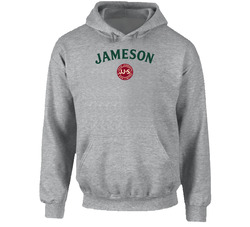 Jameson Irish Whiskey Booze Alcohol Label Drinking Party Raglan Hoodie Jameson Irish Whiskey Booze Alcohol Label Drinking Party Raglan Hoodie
