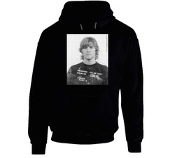 Kurt Cobain Retro Celebrity Mugshot Hoodie Kurt Cobain Retro Celebrity Mugshot Hoodie