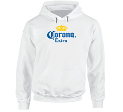 Corona Extra Beer Alcohol Brewery Crown Logo Hoodie Corona Extra Beer Alcohol Brewery Crown Logo Hoodie