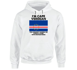 I'm Cape Verdean Nationality Flag You Couldn't Handle Me Hoodie I'm Cape Verdean Nationality Flag You Couldn't Handle Me Hoodie
