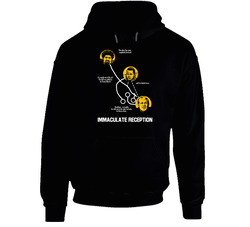 Immaculate Reception Terry Bradshaw Franco Harris Pittsburgh Greatest Football Play Hoodie Immaculate Reception Terry Bradshaw Franco Harris Pittsburgh Greatest Football Play Hoodie
