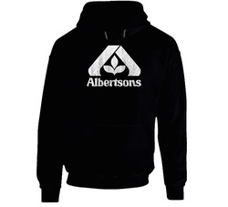 Albertsons Grocery Store Company Logo Vintage Gunge Look Hoodie Albertsons Grocery Store Company Logo Vintage Gunge Look Hoodie