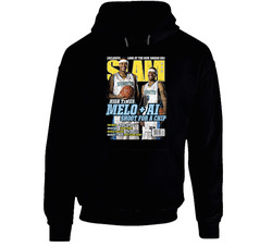 Slam Magazine Issue 115 Carmelo Anthony Allen Iverson Popular Basketball Magazine Grunge Look Hoodie Slam Magazine Issue 115 Carmelo Anthony Allen Iverson Popular Basketball Magazine Grunge Look Hoodie