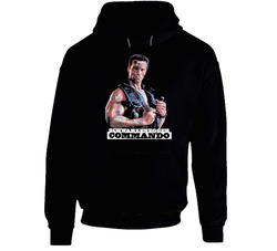 Commando Schwarzenegger Movie Classic Hoodie