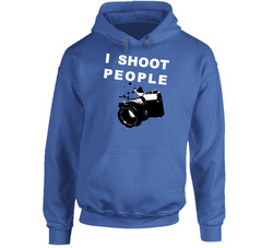I Shoot People Camera Hoodie