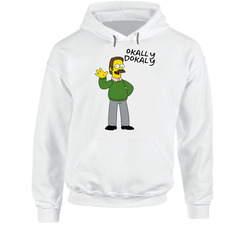 Ned Flanders Cartoon Hoodie