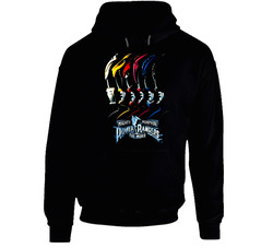 Power Rangers The Movie Hoodie Power Rangers The Movie Hoodie