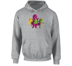 Barney And Friends Dinosaur Children's Tv Show Hoodie Barney And Friends Dinosaur Children's Tv Show Hoodie
