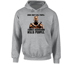 James Harrison Kills People Pittsburgh Hoodie James Harrison Kills People Pittsburgh Hoodie