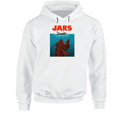 Jars Jar Jar Binks Star Wars Funny Jaws Parody Hoodie Jars Jar Jar Binks Star Wars Funny Jaws Parody Hoodie