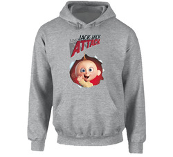 Jack Jack Attack Incredibles 2 Baby Powers Movie Fan Hoodie Jack Jack Attack Incredibles 2 Baby Powers Movie Fan Hoodie