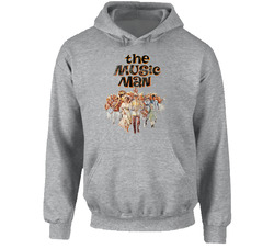 The Music Man 60s Romance Movie Worn Look Vintage Unisex Hoodie The Music Man 60s Romance Movie Worn Look Vintage Unisex Hoodie